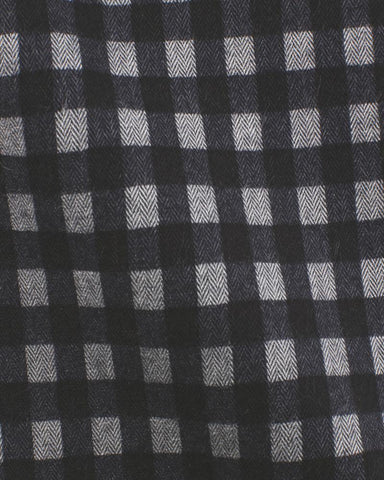 CANCLINI MC KENZIE BLACK CHECK SHIRT