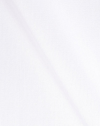 CANCLINI STRETCH TEXTURED WHITE SHIRT