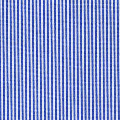 Stripe Blue CLASSIC CUSTOM SHIRT 100C 160/2*160/2 SAQ064A