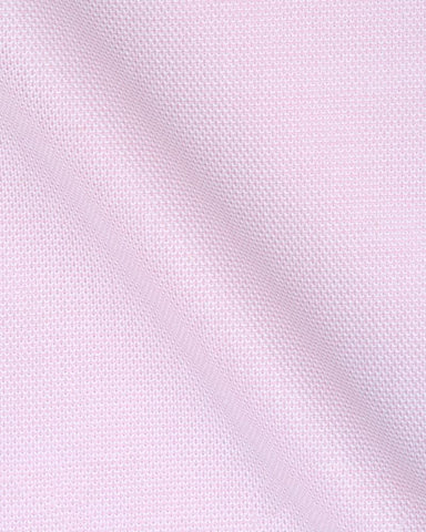 CANCLINI GIRO INGLESE LIGHT PINK TEXTURED SHIRT