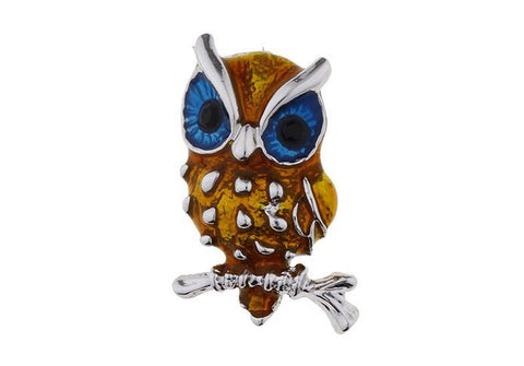 Owl Metal Cufflinks For Men's