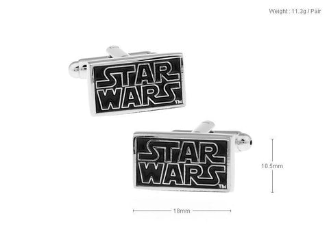 Star Wars Metal Cufflinks For Men's