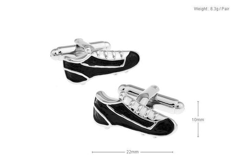 Metal Shoes Cufflinks For Men's