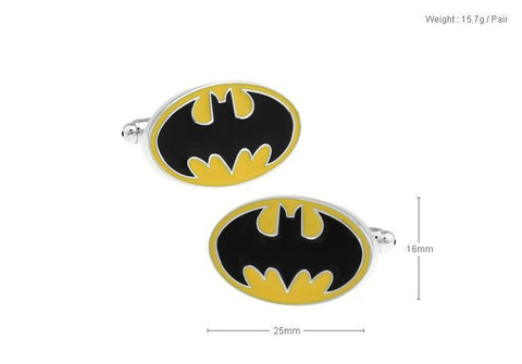 Batman Metal Cufflinks For Men's