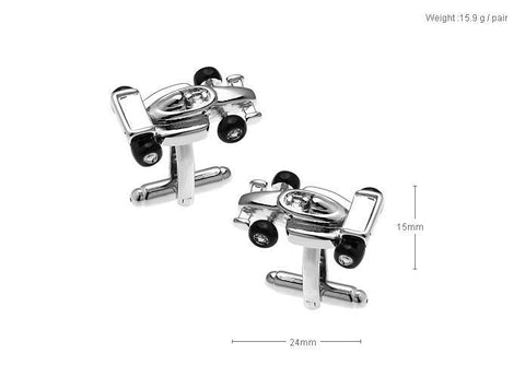 Sports Car Metal Cufflinks For Men's