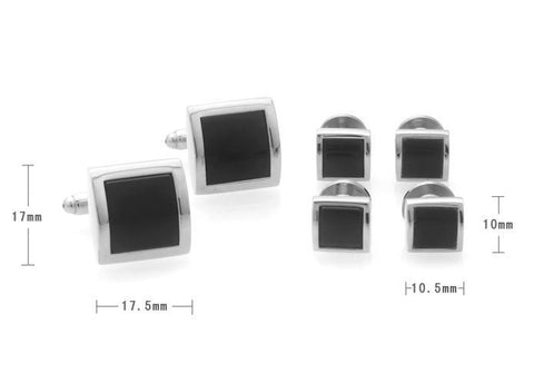 Black Cufflinks For Men's