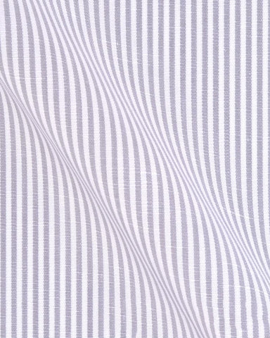 CANCLINI TUDORLINO GREY STRIPE SHIRT