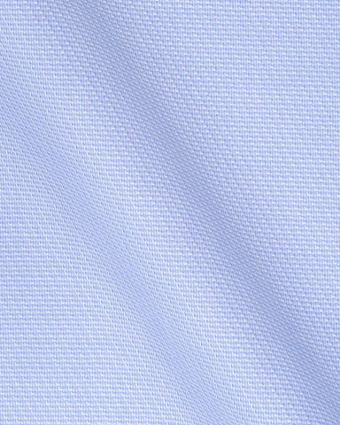 CANCLINI DANDY 80 BLUE TEXTURED SHIRT