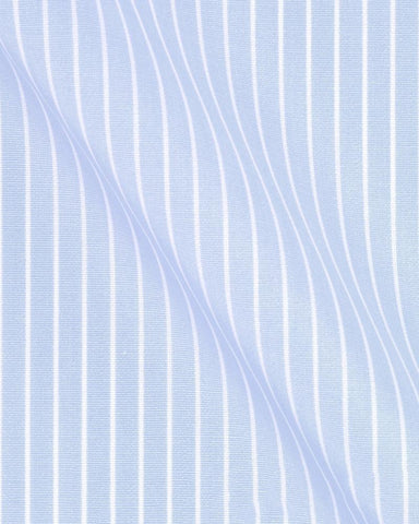 CANCLINI ARGENTO LIGHT BLUE STRIPE SHIRT