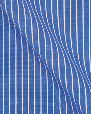 CANCLINI ARGENTO NAVY BLUE STRIPE SHIRT