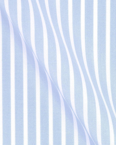 CANCLINI ARGENTO LIGHT BLUE STRIPE SHIRT