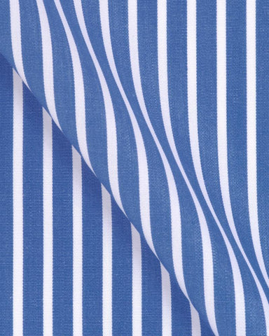 CANCLINI ARGENTO NAVY BLUE STRIPE SHIRT