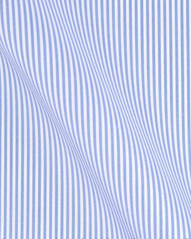 CANCLINI ARGENTO BLUE STRIPE SHIRT