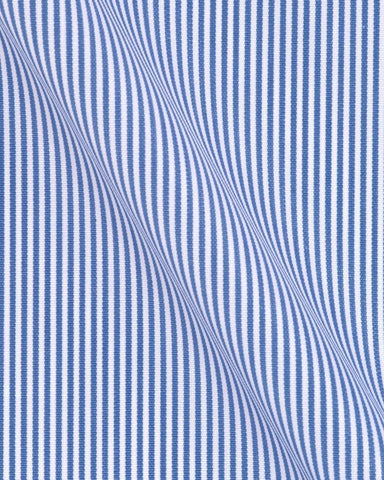 CANCLINI ARGENTO NAVY BLUE STRIPE SHIRT