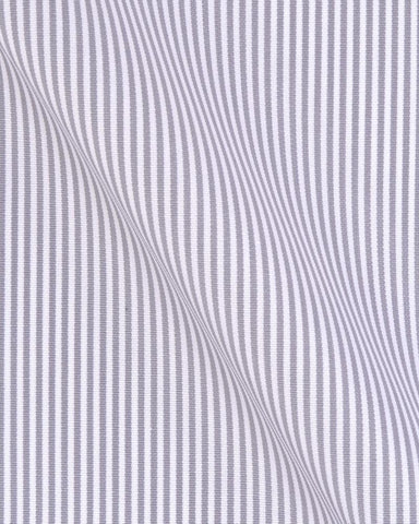 CANCLINI ARGENTO GREY STRIPE SHIRT