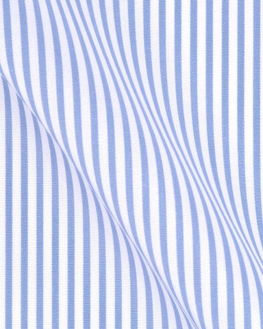 CANCLINI ARGENTO BLUE STRIPE SHIRT