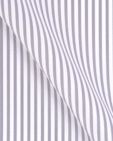 CANCLINI ARGENTO GREY STRIPE SHIRT