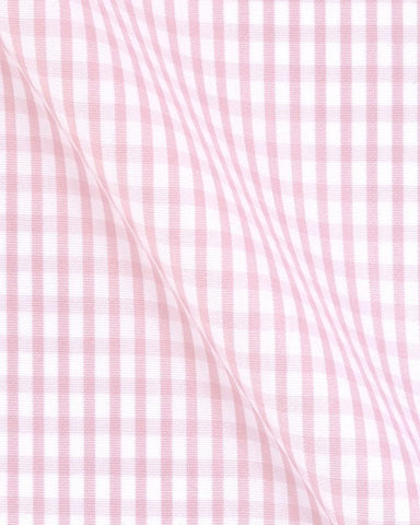 CANCLINI ARGENTO PINK CHECK SHIRT