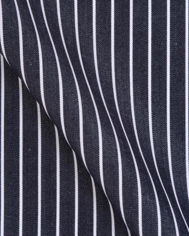 CANCLINI ARGENTO BLACK STRIPE SHIRT