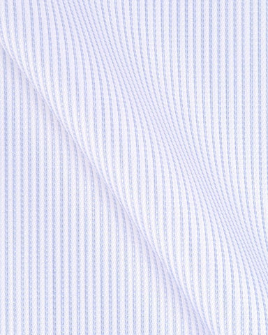 CANCLINI ARGENTO BLUE STRIPE SHIRT