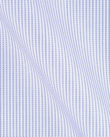 CANCLINI ARGENTO BLUE STRIPE SHIRT