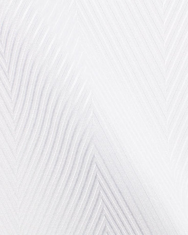 CANCLINI PIAVE WHITE HERRINGBONE SHIRT