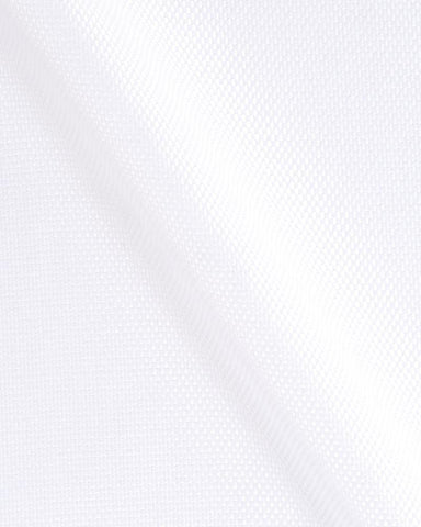 CANCLINI PIAVE WHITE TEXTURED SHIRT