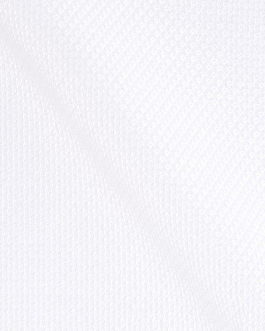 CANCLINI PIAVE WHITE TEXTURED SHIRT