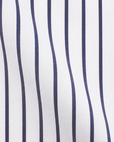 CANCLINI SKIN NAVY BLUE STRIPE SHIRT