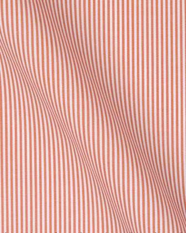 CANCLINI SKIN ORANGE STRIPE SHIRT