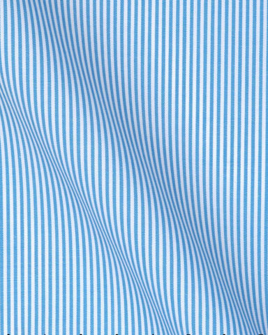 CANCLINI SKIN TOPAZ BLUE STRIPE SHIRT