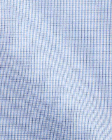 CANCLINI SKIN BLUE MINI CHECK SHIRT