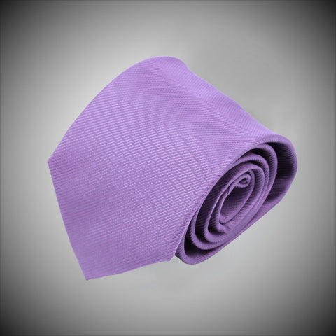 Solid Mauve Twill Woven Silk Tie - justwhiteshirts