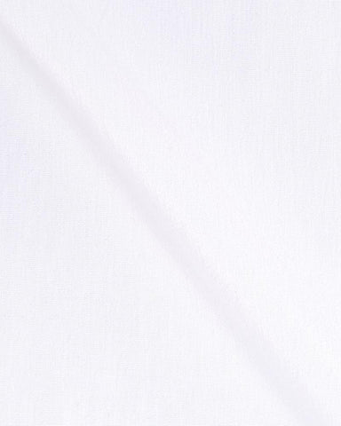 CANCLINI ZEPHIR STRETCH T.P SOLID WHITE SHIRT