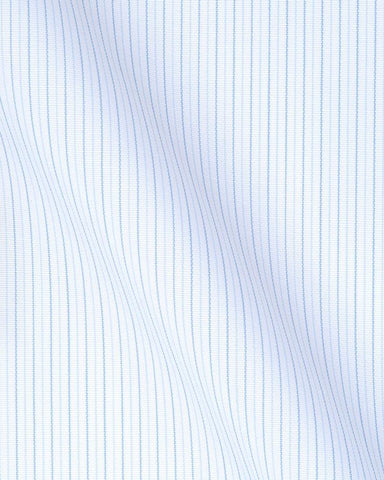 CANCLINI MILANO BLUE STRIPE SHIRT