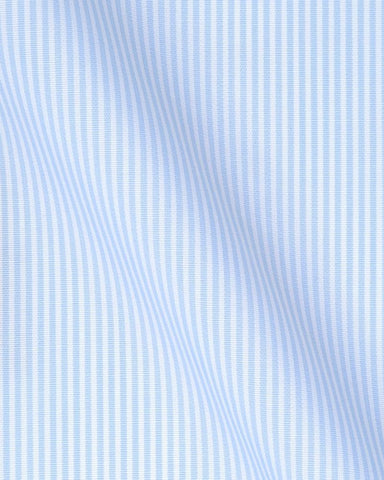 CANCLINI MILANO BLUE STRIPE SHIRT