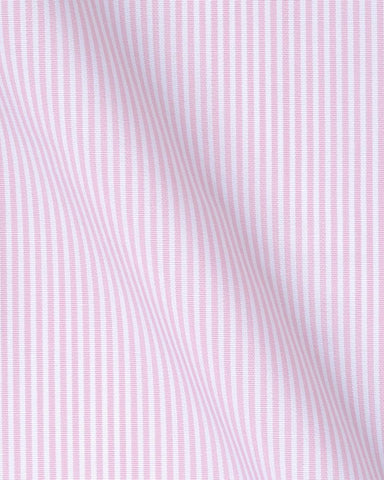 CANCLINI MILANO PINK STRIPE SHIRT