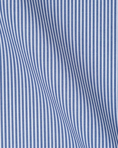 CANCLINI MILANO NAVY BLUE STRIPE SHIRT