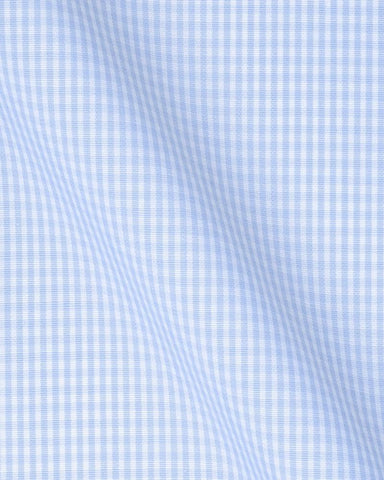 CANCLINI MILANO BLUE CHECK SHIRT