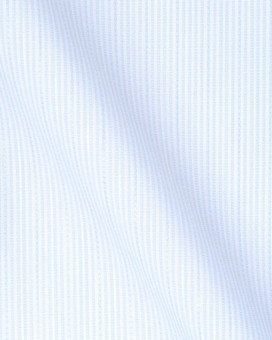 CANCLINI MILANO SELF STRIPE SKY BLUE SHIRT