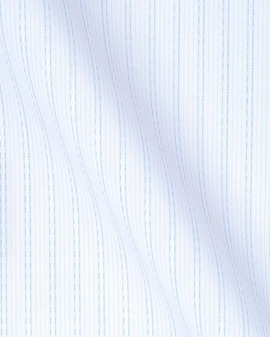 CANCLINI MILANO STRIPE SKY BLUE SHIRT