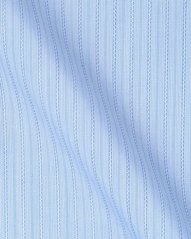 CANCLINI MILANO BLUE STRIPE SKY SHIRT