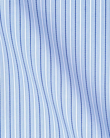 CANCLINI LONDON BLUE STRIPE SHIRT