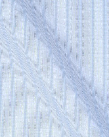 CANCLINI LONDON STRIPE BLUE SHIRT