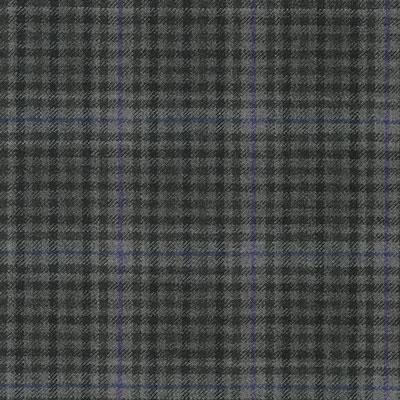 Classic Custom TROUSER 6 341 DBM188A 95%Wool5%Silk SUPER110S Check Grey