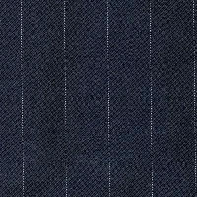 Classic Custom SUIT 1 48 DBN299A 100%Wool SUPER120S Stripe Dark blue