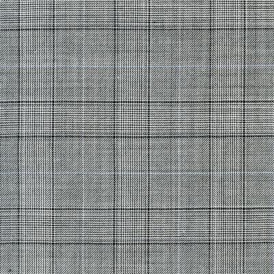 Classic Custom TROUSER 2 117 DBP688A 100%Wool SUPER130S Check Grey