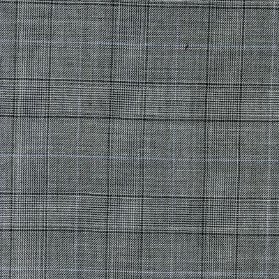 Classic Custom TROUSER 2 118 DBP690A 100%Wool SUPER130S Check Grey