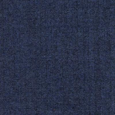 Classic Custom TROUSER 6 308 DBQ682A 100%Wool SUPER100S Stripe Blue