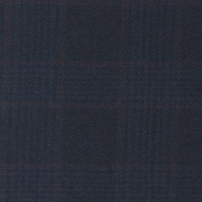 Classic Custom TROUSER 6 343 DBR209A 100%Wool SUPER130S Check Blue